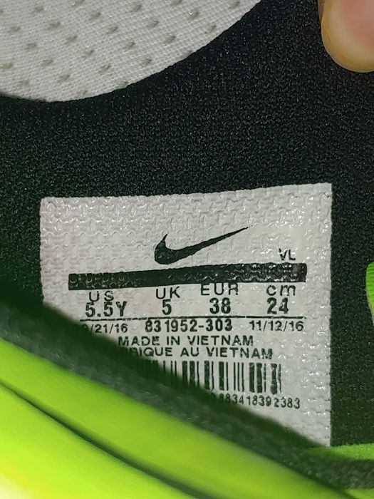 Ghete Nike mercurial de fotbal copii