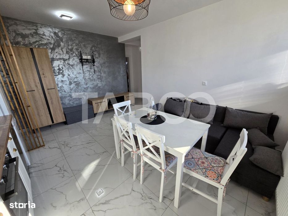Apartament cu 2 camere decomandat 53 utili mobilat Doamna Stanca Sibiu — fotografia 1