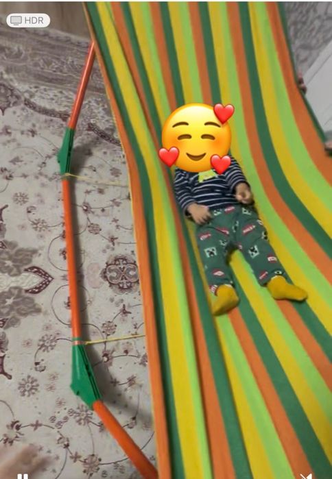 Гамак с каркасом