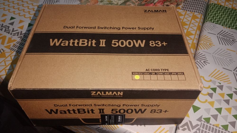 Блок питание Zalman wattbit 500 w БП