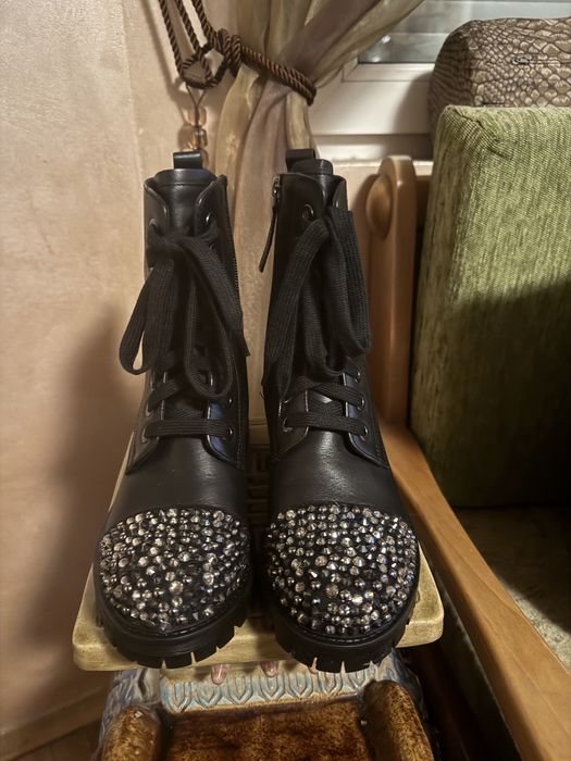 Боти естествена кожа Twin set