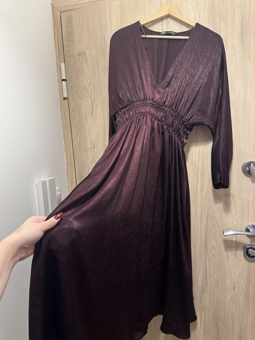 ZARA официална макси рокля