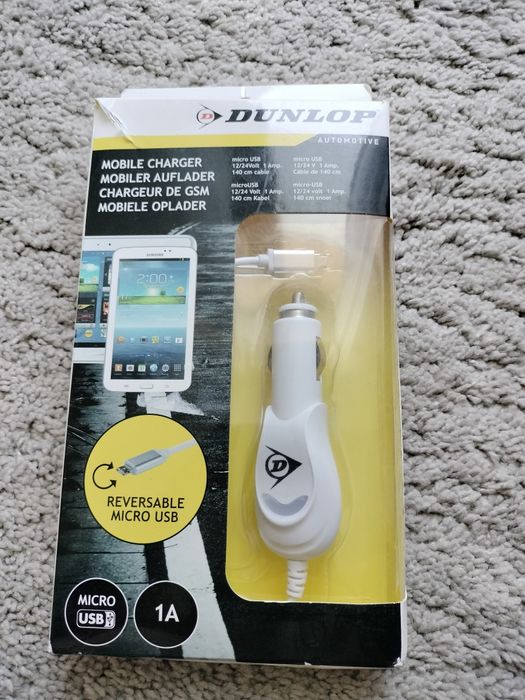 Cablu de incarcare auto reversibil MicroUSB