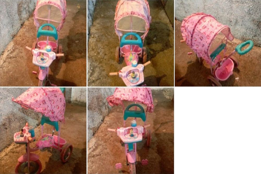 Tricicletă cu 3 roate