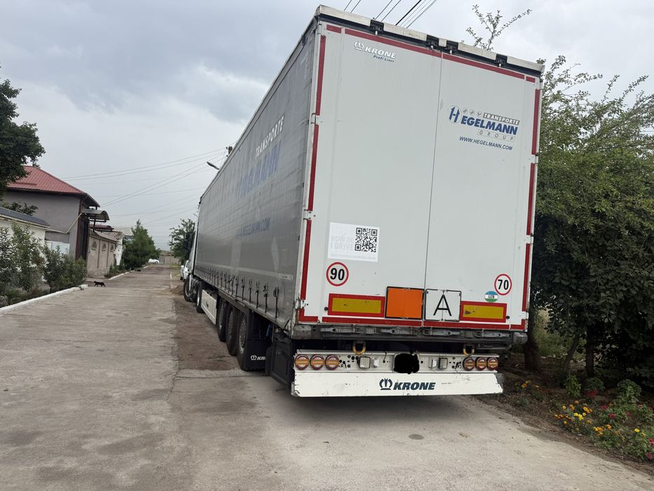 Фура IVECO с прицепом