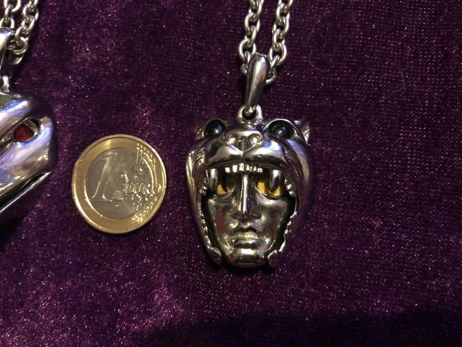 Колие медальон Дионисий Леопард