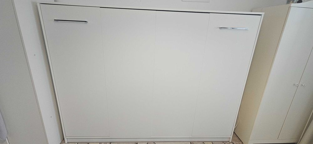Pat rabatabil transformabil 140×200 + saltea IKEA