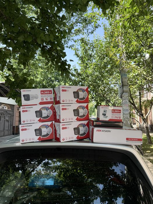 Камера установка HIKVISION