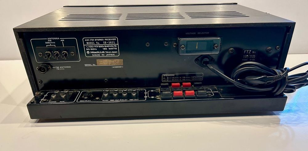 Amplificator Hitachi SR-503L Vintage