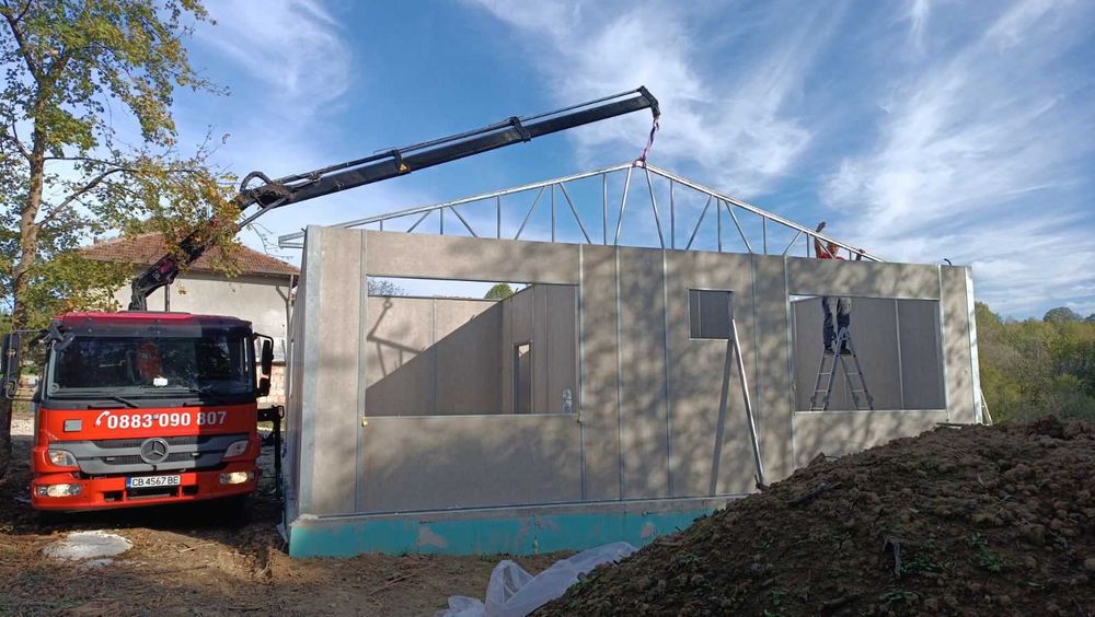 Превози с автокран до 7 тона.