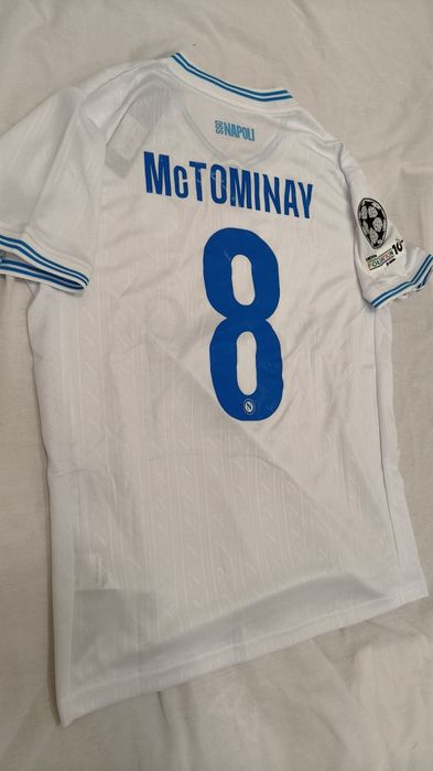 Tricou Fotbal EA7 Napoli Away 25-26 "Mc. Tominay"