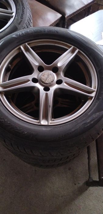Лети джанти със зимни гуми 16”5x112 за Мерцедес Топ цена 04.02-  370лв