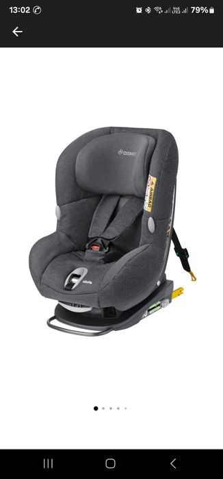 Scaun auto ISOFIX Maxi Cosi MiloFix Sparkling Grey, 0-18 kg, Gri