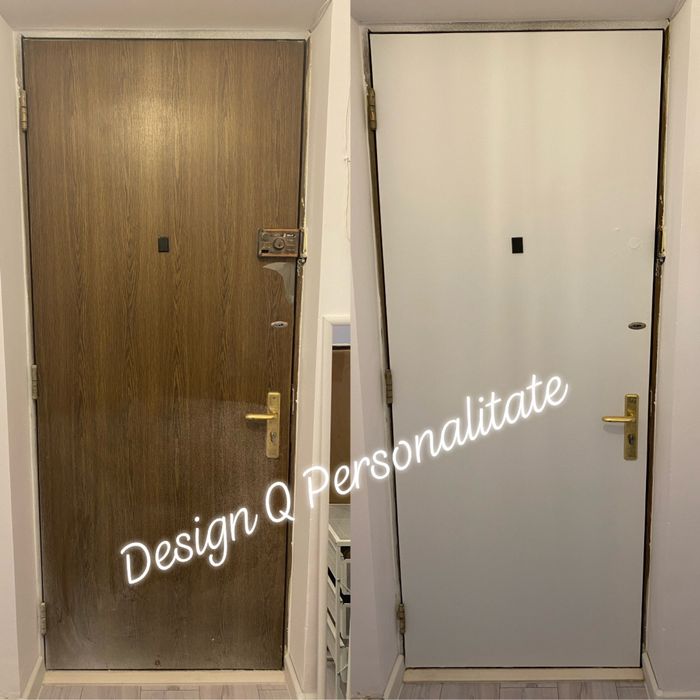 Colantare usi / mobilier. Reconditionare usi / mobila.