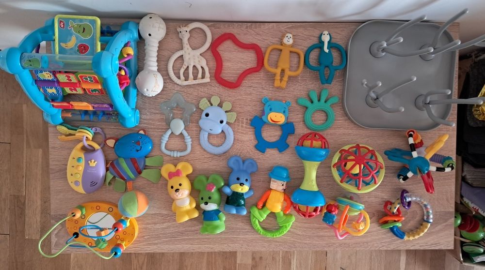 Бебешки гризалки, дъвкалки, играчки