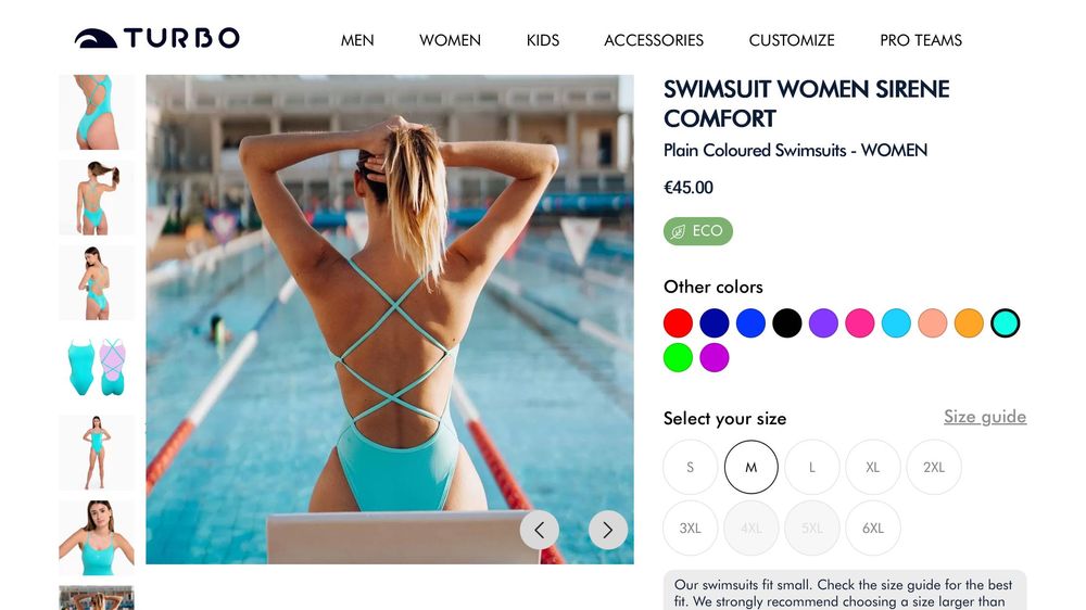 Turboswim бански