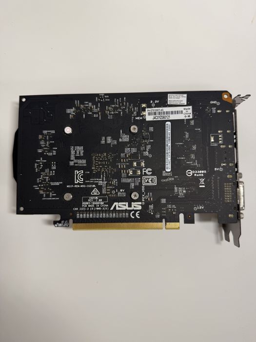 Placa Video NVIDIA GTX 1050 TI 4GB ASUS