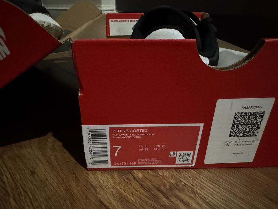 Nike Cortez в черном цвете