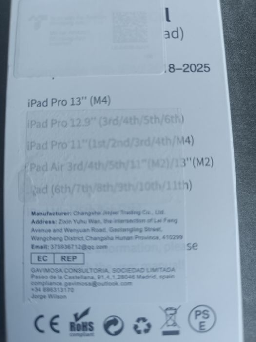 Писалка за iPad pro13"(M4)