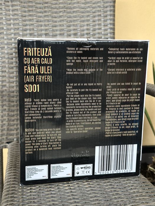 Friteuză cu aer cald (air fryer) Selling Depot SD01