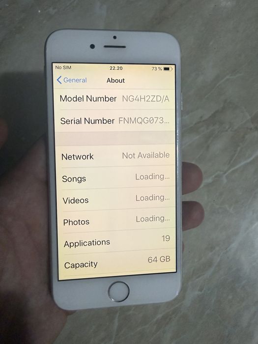 Iphone 6 alb 64gb stare buna orice retea