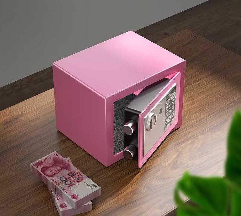 Металлический сейф для дома и офиса компактный и прочный