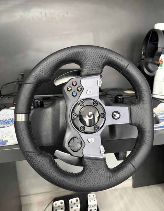 Volan gaming logitech + schimbator