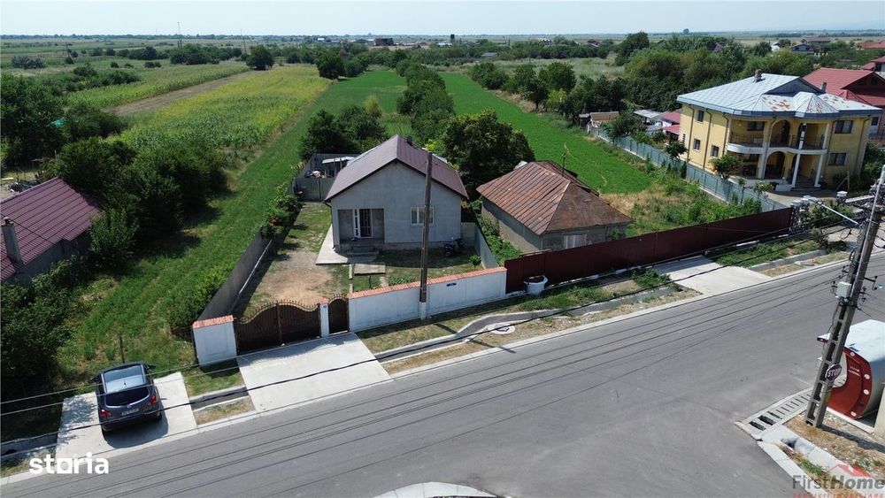 Teren  4.699mp sat Milcov de vanzare la sosea