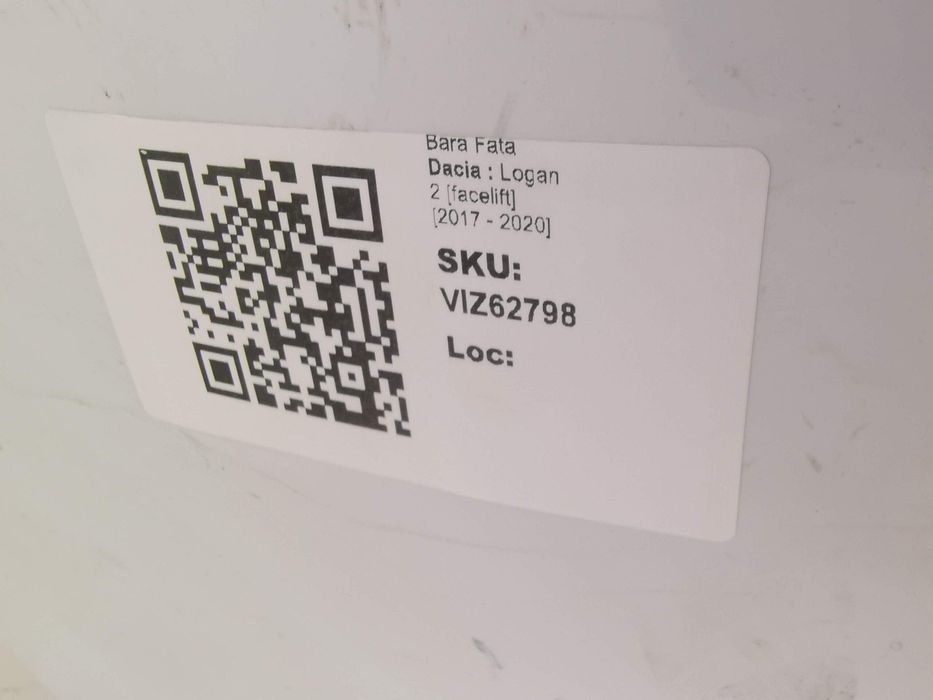Предна броня Дачия Logan 2 [фейслифт] [ - ] Сандеро 2 Фейслифт Оригина