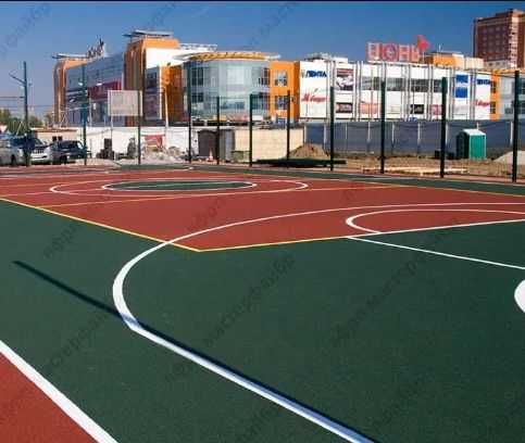 Резиновое покрытие спортзон — Uy va hovli uchun xavfsiz rezina qoplama