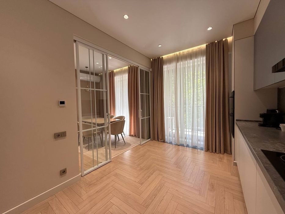 ЖК Green Island 3ком,84 м2.Ор-р: ул Садыка Азимова, посольство Японии