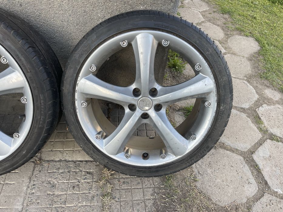 Джанти с гуми RH 18 5x112 63.6мм=57.1mm ET35 цен.отвор VW AUDI VAG