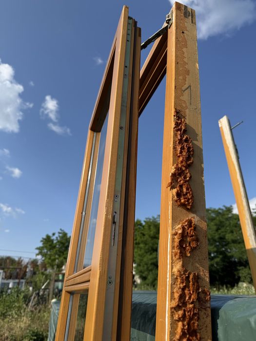 USA TERASA LEMN termopan balcon H 230 x L 124 Germania 4 buc Garantie