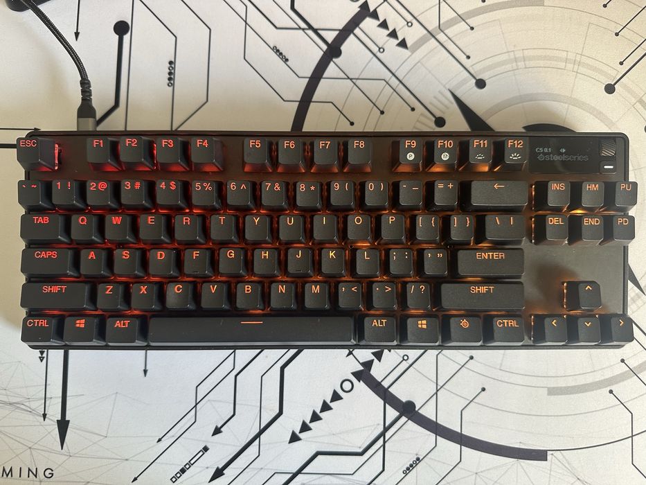 Tastatura SteelSeries Apex Pro TKL 2023-US Layout, Neagra, In garantie