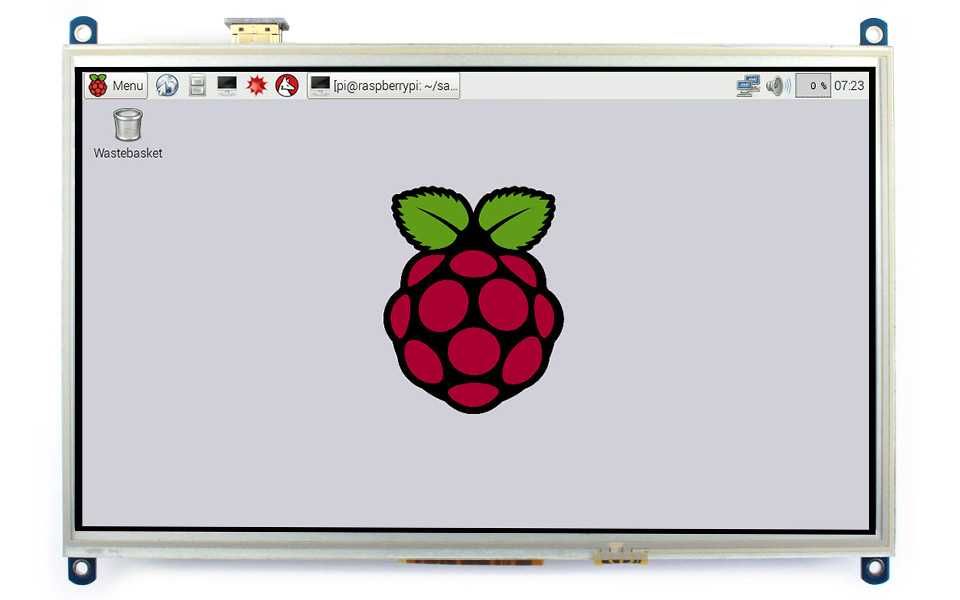 10,1-инчов резистивен сензорен LCD екран, HDMI интерфейс, проектиран за Raspberry Pi