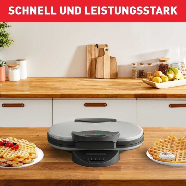Нов Гофретник от Неръждаема Стомана Tefal WM 311D, 2 години Гаранция, 1200W