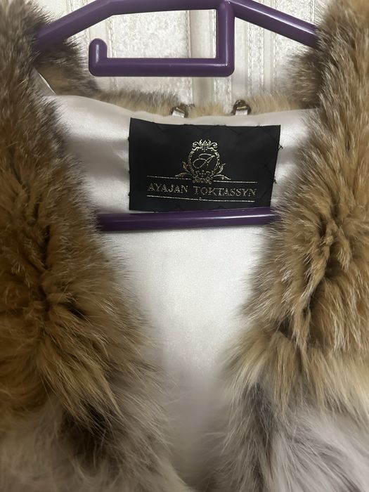 Продам шубу белая рысь