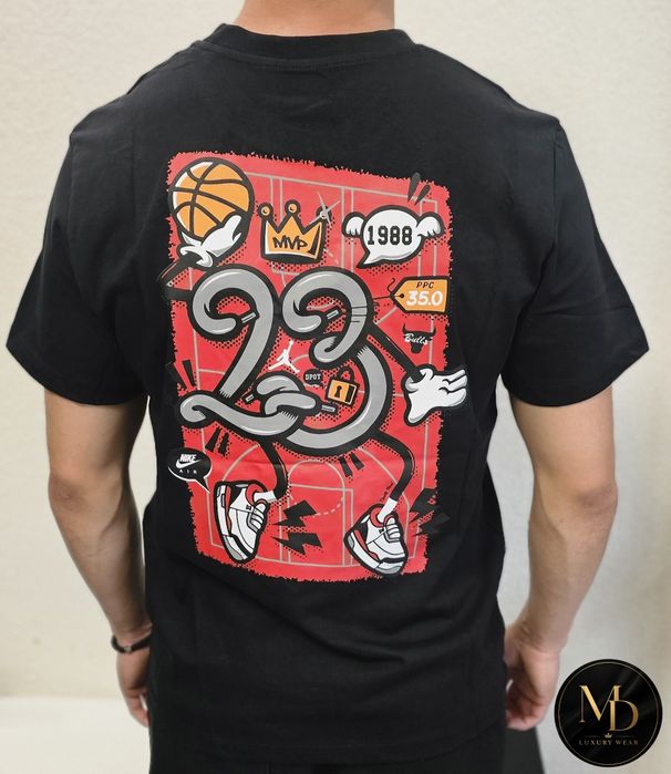 Мъжка тениска Air Jordan 23 черна