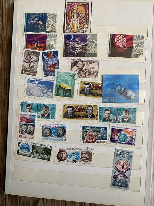 Марки гашенные и чистые