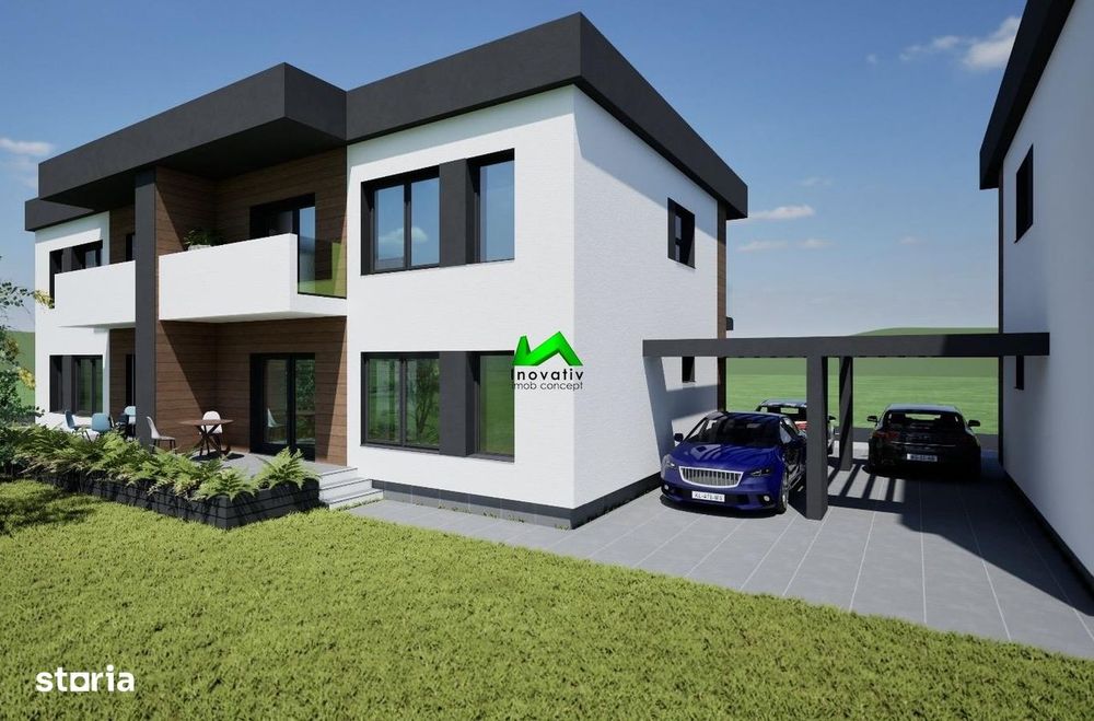 Casa DUPLEX de vanzare 4 camere Sibiu Selimbar Unirii