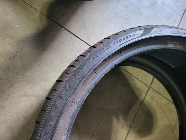 285/30/22 PIRELLI 4бр