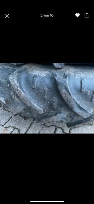 Roti tehnologice înguste subtiri tractor 12 .4 r46 12.4 r 32