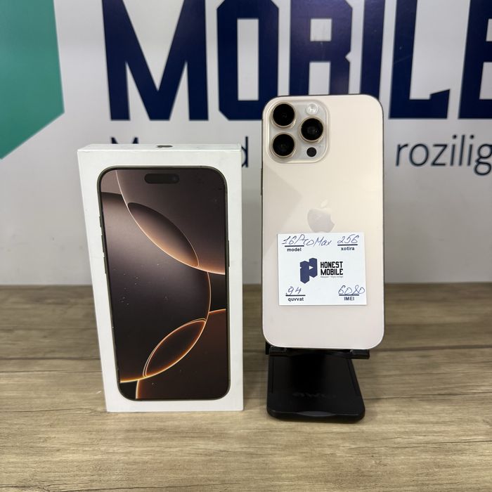 iPhone 16 Pro Max desert NASIYA BOR