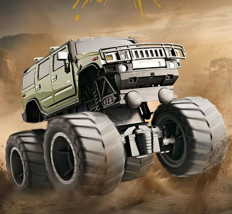 Машинка на пульте управления, внедорожник Hummer H2