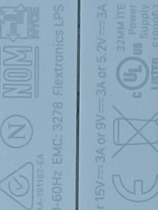 Incarcator alimentator Apple usb C  100w perfect functional

#8