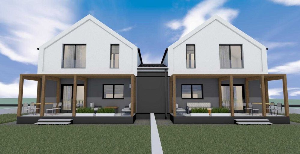 Duplex Modern Nordic  — Construcție 2026