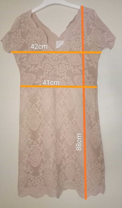 Rochie, eleganta pt ocazii/birou/petreceri, transparenta, mar.S/M(38).