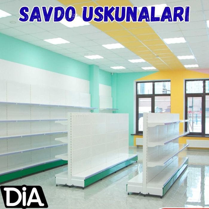 Стеллаж металлический торговый, polkalar savdo tokcha