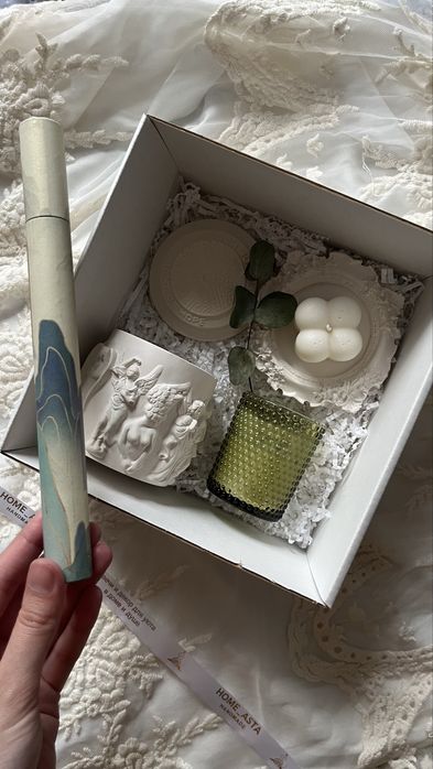 Свечи и декор бонбоньерки тойбастар