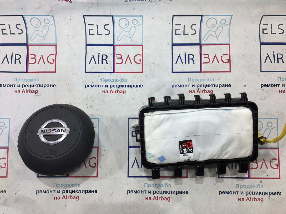 Nissan Juke Micra Qashqai Ремонт Рециклиране Airbag аербег волан,пасаж